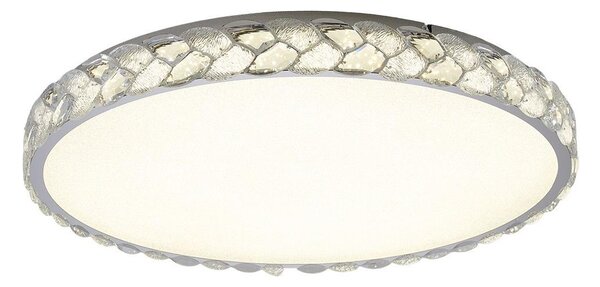 LUXERA 46155 - LED плафон LARUNA LED/85W/230V Ø 80 см матов хром
