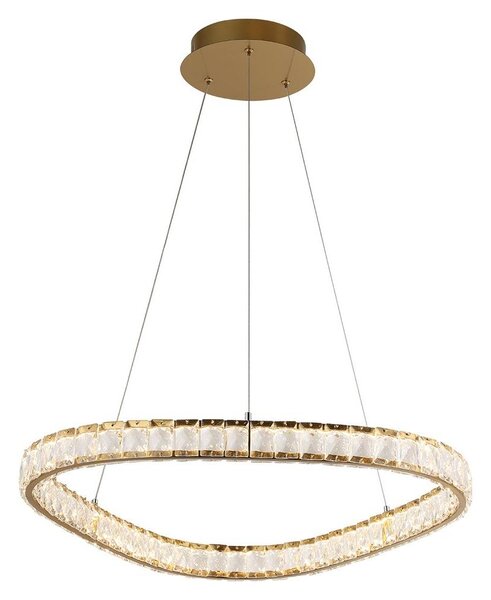 LUXERA 46151 - LED полилей на кабел MIST LED/43W/230V 4000K, златист