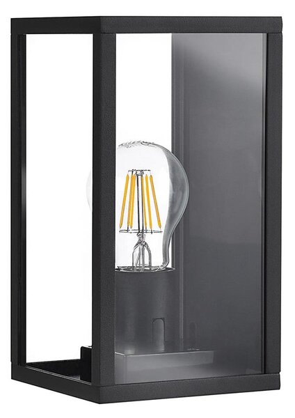 Екстериорна Стенна лампа MALMO 1xE27/15W/230V черна IP44