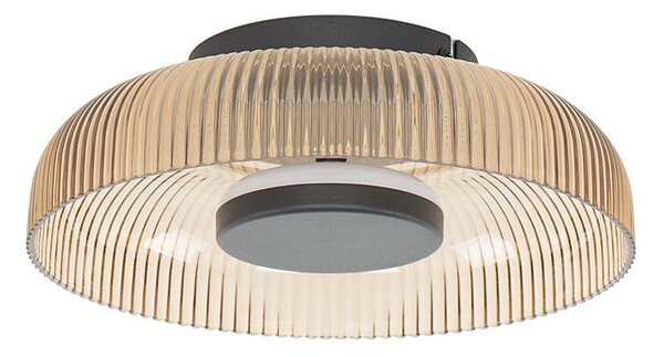 ITALUX WL-36482-YLL-LED Плафон PASSO LED/8W/230V 3000K Ø 25 cm димно-бежов