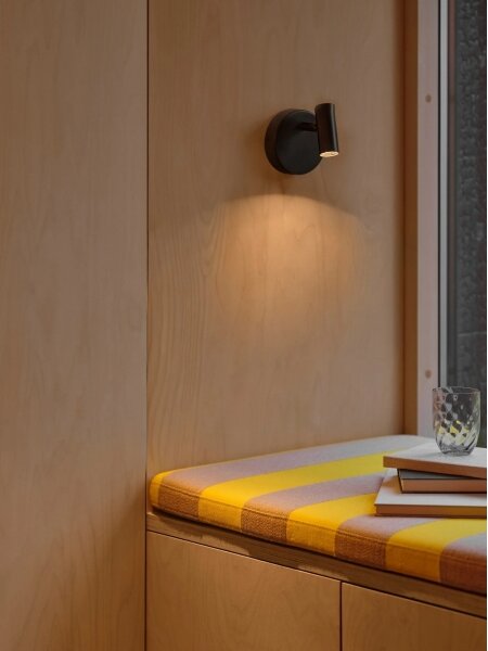 Nordlux - LED стенен спот OMARI LED/3,2W/230V черен