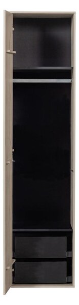 Кремав модулен гардероб от борова дървесина 400x200 cm Daily – vtwonen