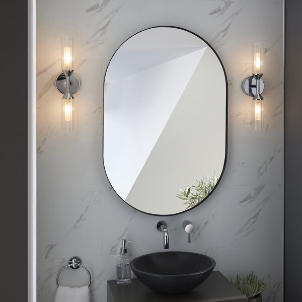 Endon 97172 - Стенно осветително тяло за баня NATORI 2xG9/3W/230V IP44 лъскав хром