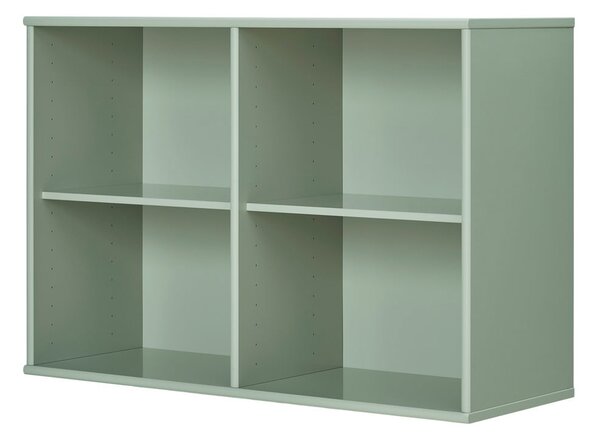 Светлозелена висяща библиотека 89x61 cm Mistral – Hammel Furniture