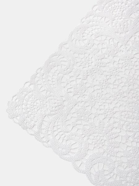 Sinsay - Ажурни подложки за маса 2 pack - бял