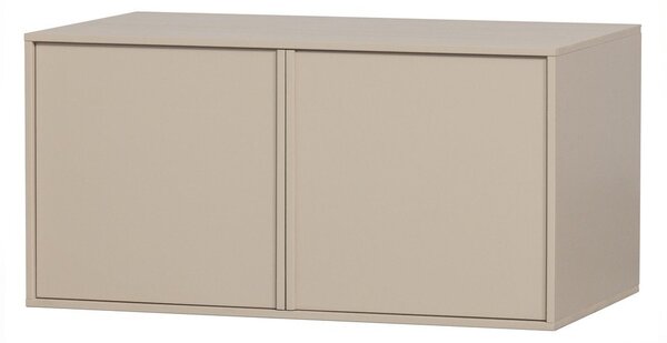 Кремав модулен гардероб от борова дървесина 200x250 cm Daily – vtwonen