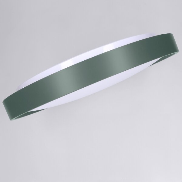 Brilagi - димируемо LED осветително тяло MATTEO LED/48W/230V 3000-6500K Ø 41 cm зелено + дистанционно управление