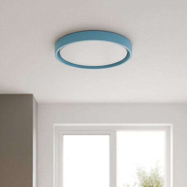 Brilagi-LED Димируемо осветително тяло MATTEO LED/48W/230V 3000–6500K Ø 41 см тюркоаз + дистанционно управление