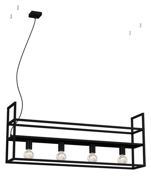 Висящ полилей SHELF 4xE27/60W/230V