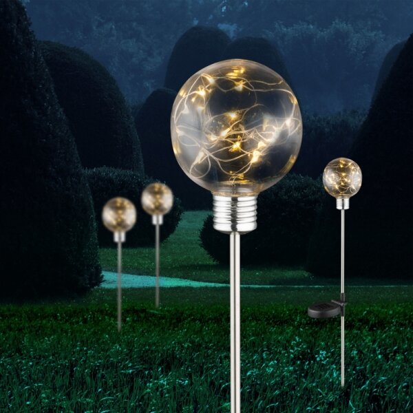 Globo 33802-12 - LED соларно осветително тяло LED/0,06W/3,2V IP44