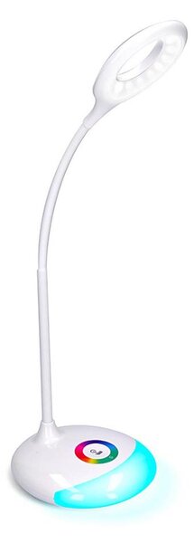 Solight WO44 - LED RGB настолна лампа, регулируема, акумулаторна, 5W/5V