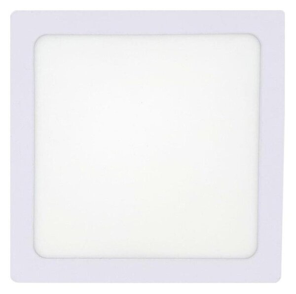 LED Плафониера LED/12W/230V 4200K 16,3x16,3 см бял
