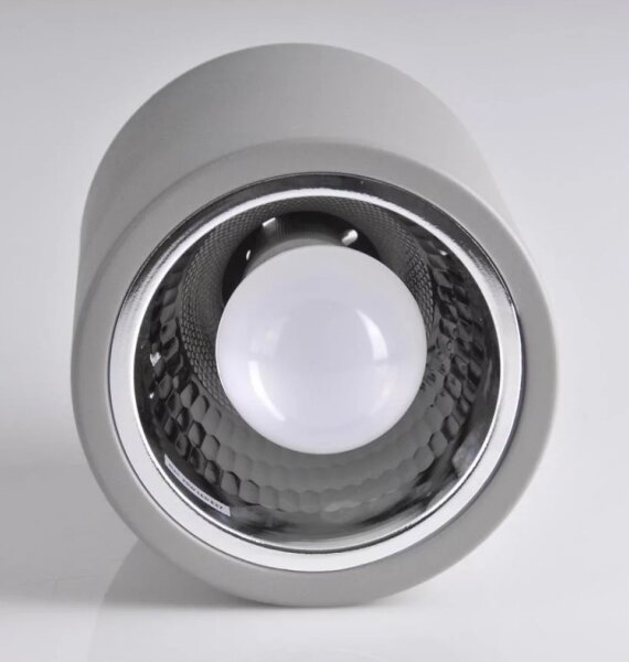 Спот JUPITER 1xE27/20W/230V Ø 13 см сив