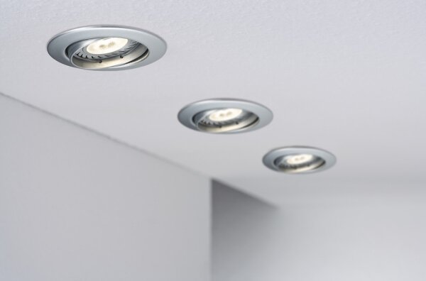 Paulmann 92516 - Комплект 3xLED-GU10/3,5W вградени осветителни тела за баня 230V