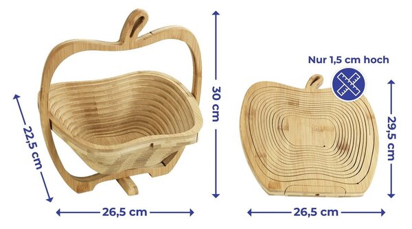 Бамбукова кошница за плодове – Maximex