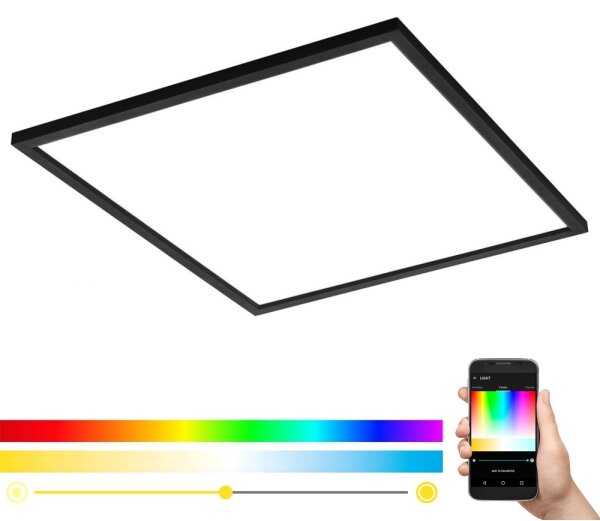 Eglo 99417 - LED RGB Димируем плафон SALOBRENA-C LED/30,5W/230V + д.у