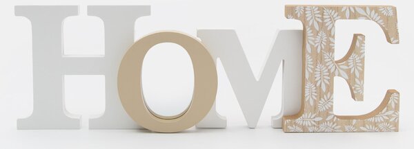 Sinsay - Стояща декорация във формата на надпис home - многоцветен