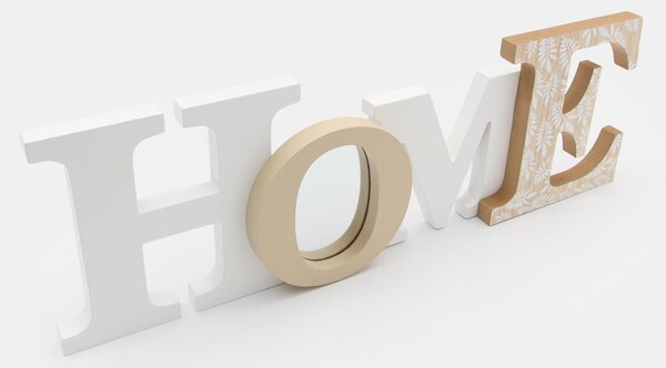 Sinsay - Стояща декорация във формата на надпис home - многоцветен