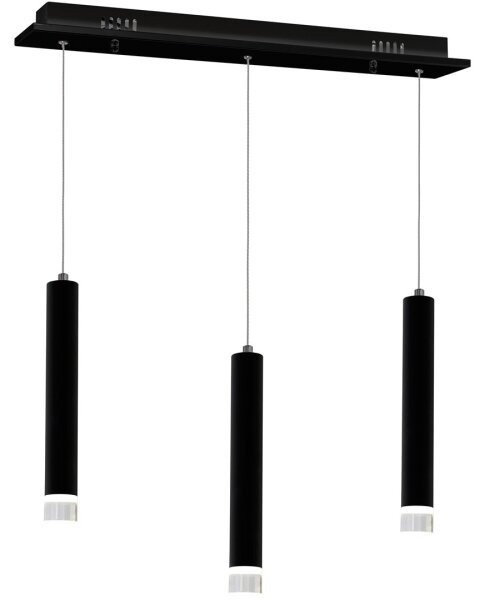 LED Кабелен полилей CARBON 3xLED / 15W / 230V