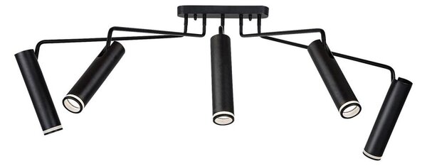 Rabalux 73040 - Полилей за повърхностен монтаж SENOBIA 5xGU10/35W/230V