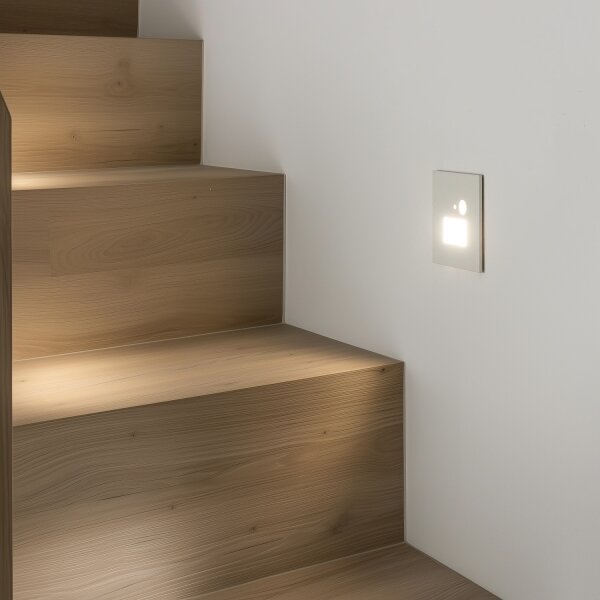 Brilagi -LED Осветително тяло за стълбище с вграден сензор LED/1,5W/230V 3000/4000/6500K бяло