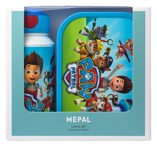 Детска кутия за храна с бутилка Paw patrol – Mepal