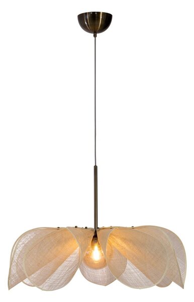 Бежово висящо осветително тяло ø 75 cm Styrka – Markslöjd