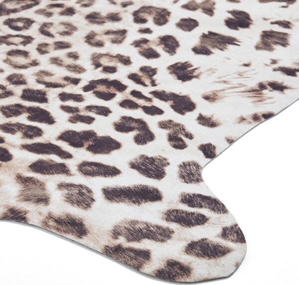 Кафяво-бежов килим 195x155 cm Faux Leopard - Think Rugs