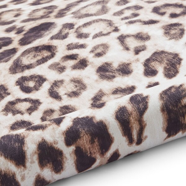 Кафяво-бежов килим 195x155 cm Faux Leopard - Think Rugs