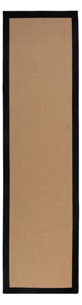 Пътека от юта в естествен цвят 60x800 cm Kira - Flair Rugs
