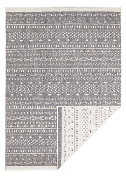 Сив и кремав килим за открито , 150 x 80 cm Kuba - NORTHRUGS