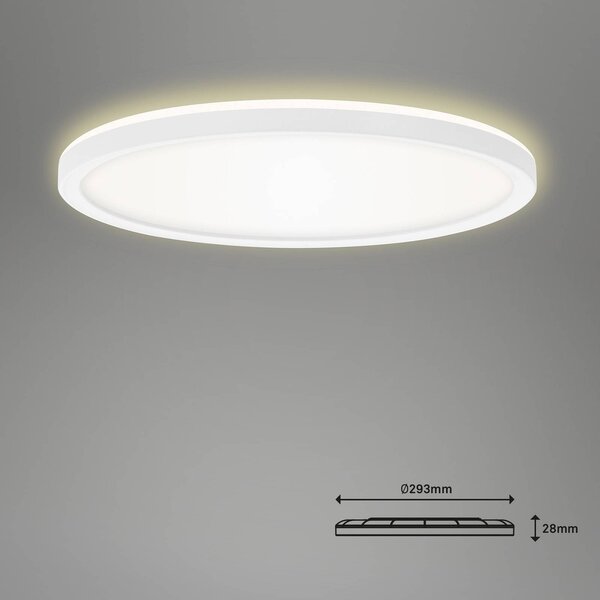 LED панел Slim RGBW ефект Ø29.3cm бял