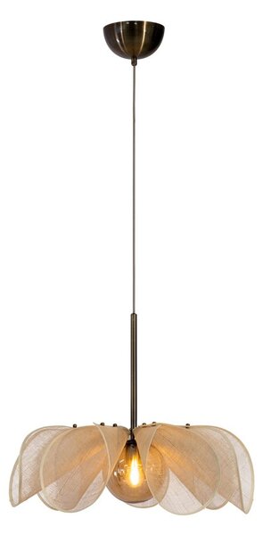 Бежово висящо осветително тяло ø 63 cm Styrka – Markslöjd