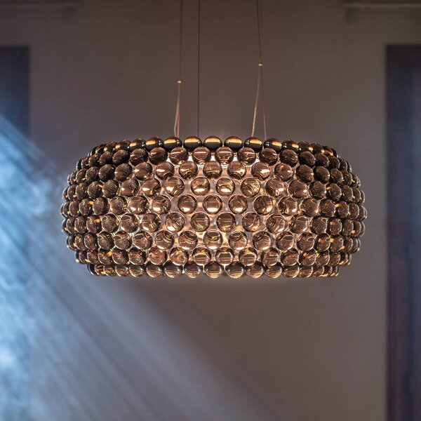 Foscarini Caboche Plus Grande висулка дим сиво