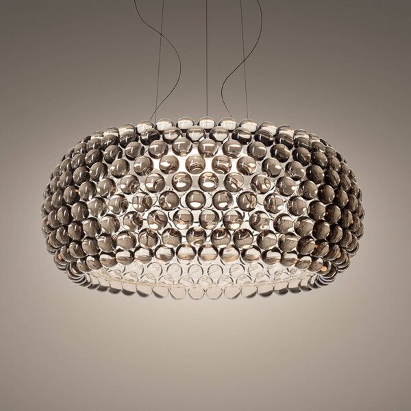 Foscarini Caboche Plus Grande висулка дим сиво