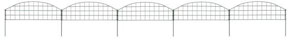 Sonata Аркообразна ограда за езерце, 77,3x26 см, зелена
