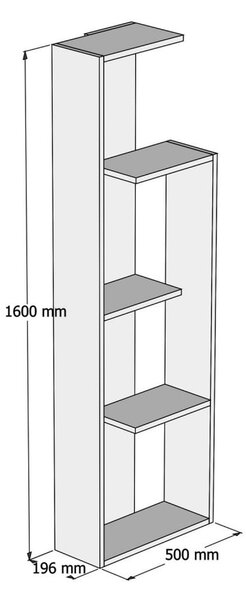 Библиотека Браун Wand - Puqa Design