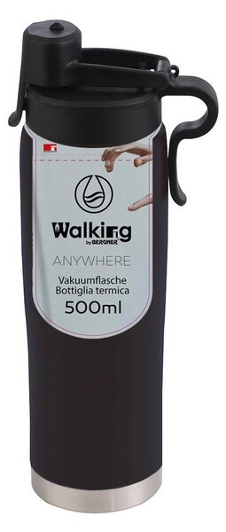 Метална вакуумна бутилка за вода - Bergner Walking anywhere