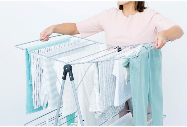 Простор "кула" Brabantia 90300184, 23 м, Лесно сгъване, Регулируем, Бял