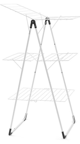 Простор "кула" Brabantia 90300184, 23 м, Лесно сгъване, Регулируем, Бял