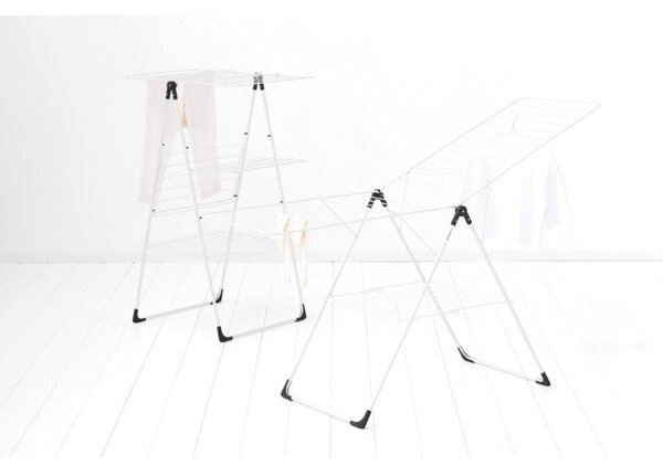 Простор "кула" Brabantia 90300184, 23 м, Лесно сгъване, Регулируем, Бял