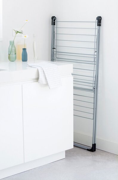 Простор "кула" Brabantia 90300184, 23 м, Лесно сгъване, Регулируем, Бял