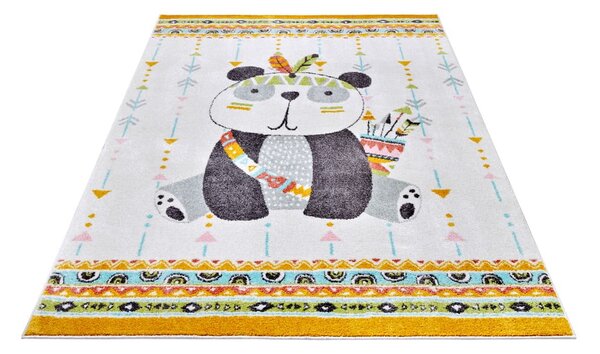 Кремав детски килим 120x170 cm Panda - Hanse Home