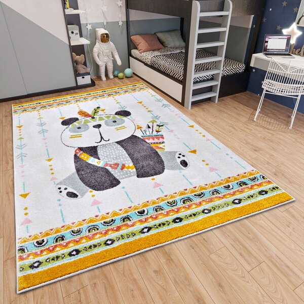 Кремав детски килим 120x170 cm Panda - Hanse Home