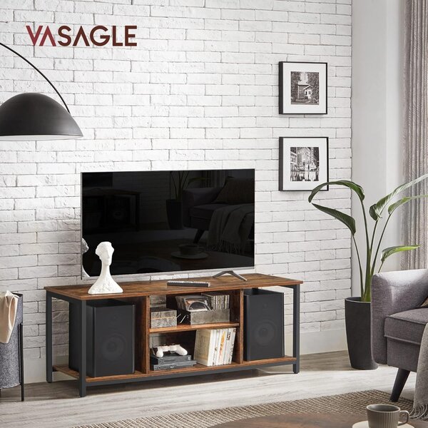 Скрин за телевизор Vasagle Кафяв 120 x 40 x 50 см