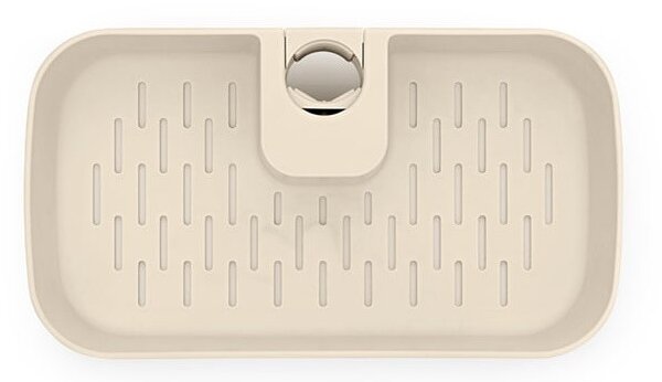 Органайзер за душ Brabantia ReNew 1006272, 7.5х13.3х24.4 см, Дъно с отвори за вода, Устойчивост на корозия, Бежов
