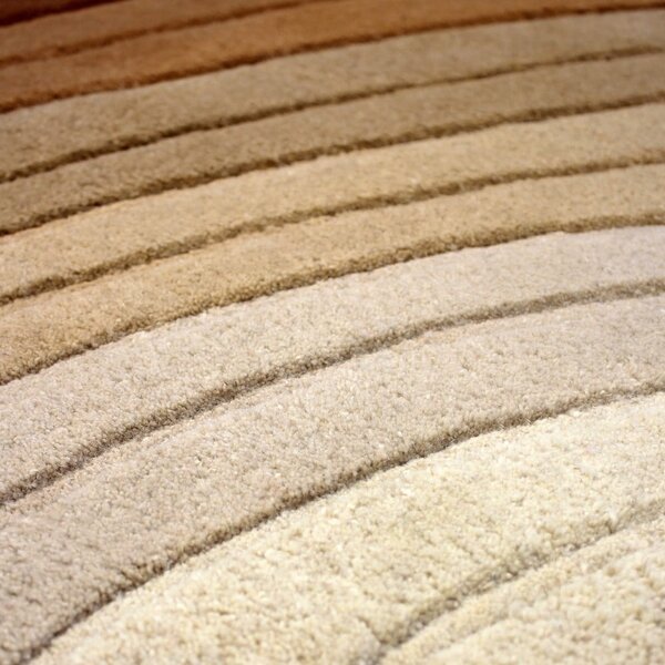 Вълнен килим в тухлен цвят 160x230 cm Puddle Ombre Wool – Flair Rugs