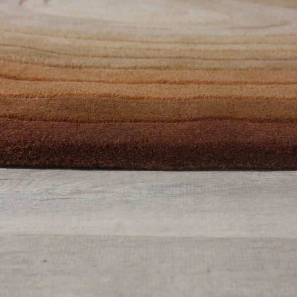 Вълнен килим в тухлен цвят 160x230 cm Puddle Ombre Wool – Flair Rugs