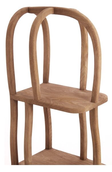 Стелаж от масивно манго в естествен цвят 53x175x40 cm Lowe – Light & Living