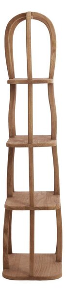 Стелаж от масивно манго в естествен цвят 53x175x40 cm Lowe – Light & Living